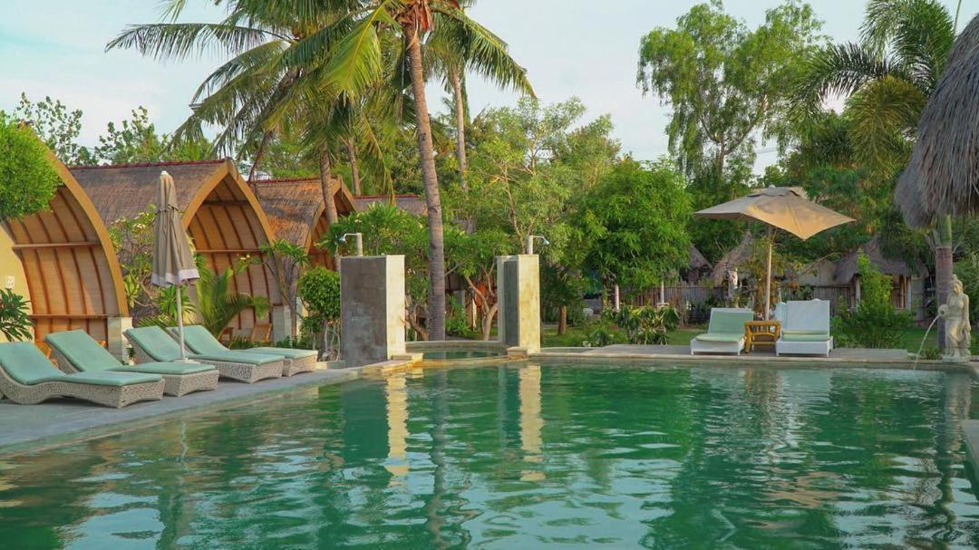 Puri Air Beach Resort & Spa Gili Air Exterior photo